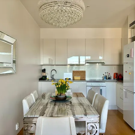 Location 3 Bedrooms Modern Sauna, Balcony, Elevator, And Easy Access To Center * אוסלו