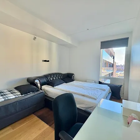 Location 3 Bedrooms Modern Sauna, Balcony, Elevator, And Easy Access To Center Apartmán Oslo